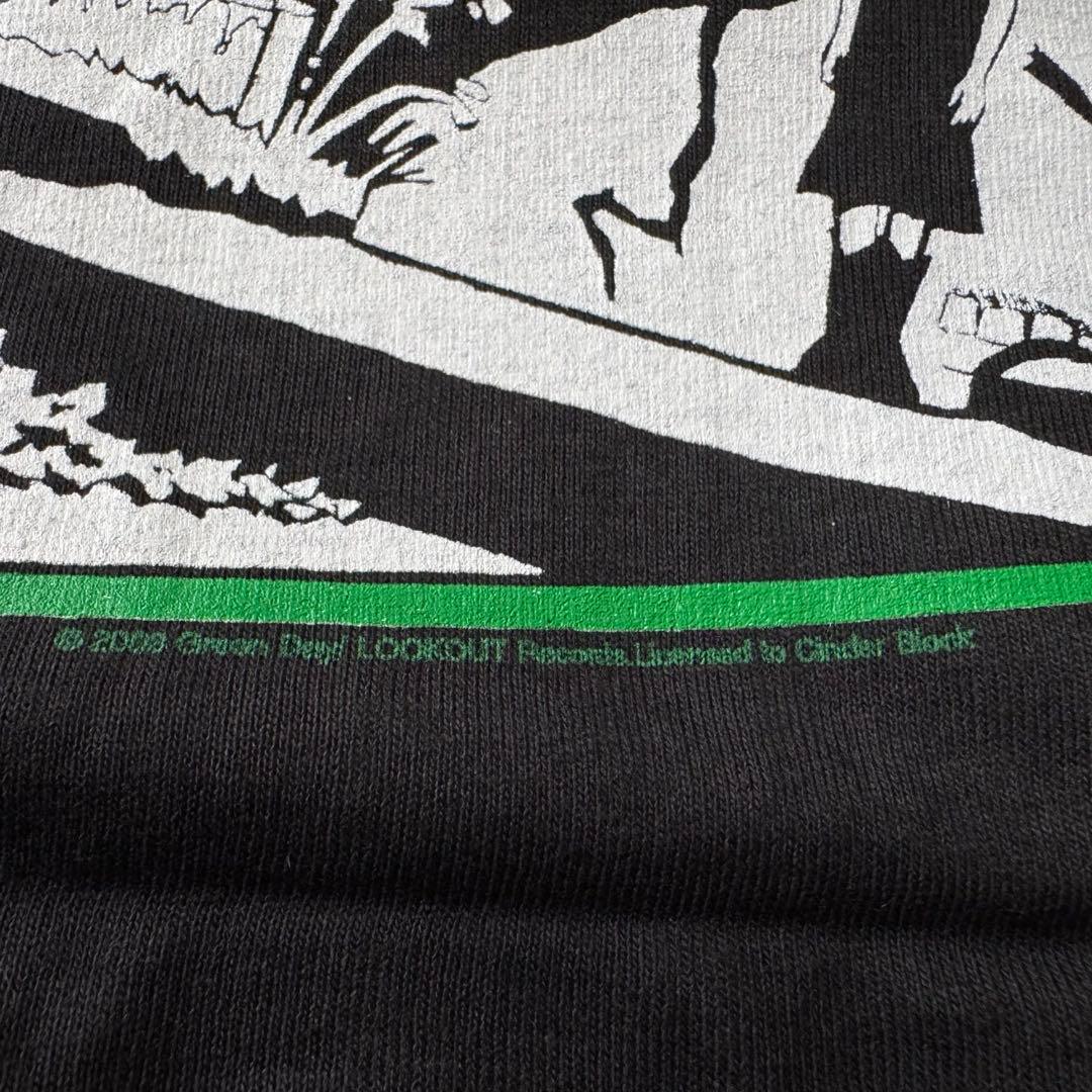グリーンデイGreen day　バンド　Ｔシャツ　ロック　USA　ヴィンテージ