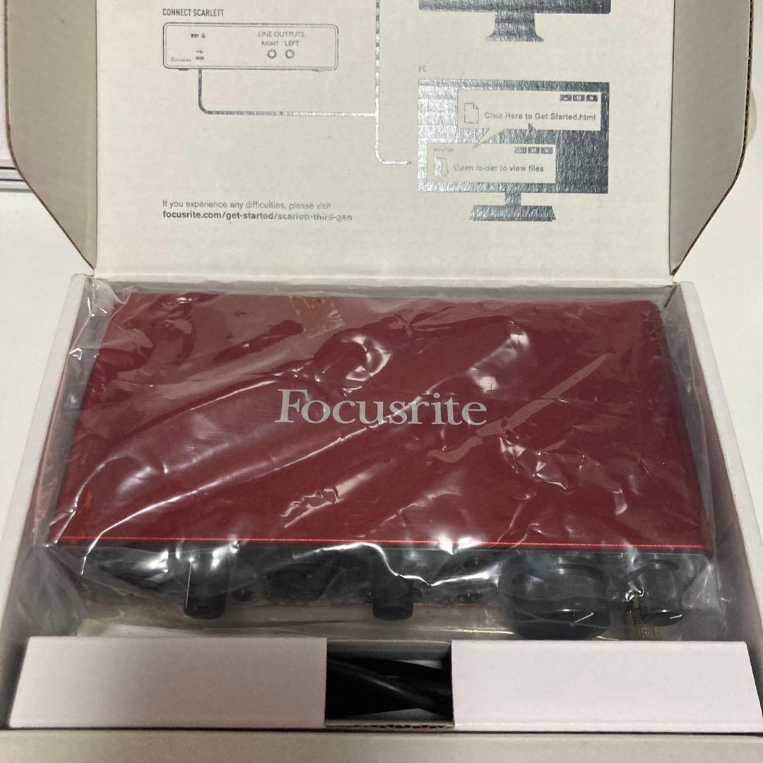 DTM・DAW Scarlett 2i2(gen3)