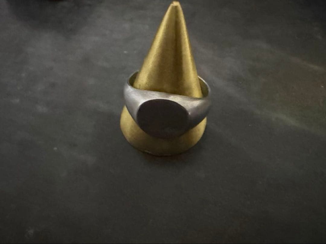 希少　ヴィンテージ　リング　シルバー　925 シグネット　アメリカ　ユーロ