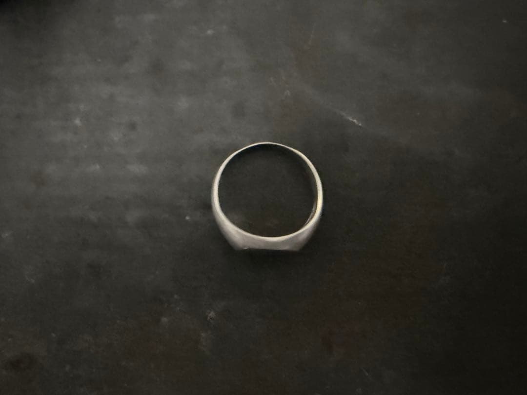 希少　ヴィンテージ　リング　シルバー　925 シグネット　アメリカ　ユーロ