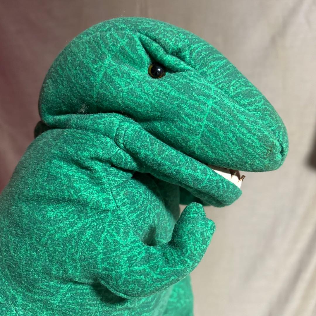 レア　フォークマニス　恐竜パペット　ダイナソー　ヴィンテージ フォークテイルズ