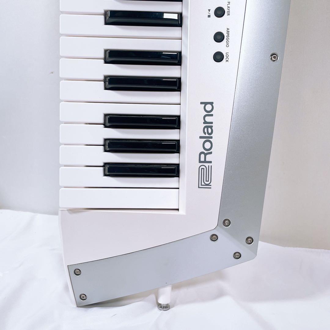 【美品】 Roland AX-Edge 49鍵盤 キーボード ホワイト