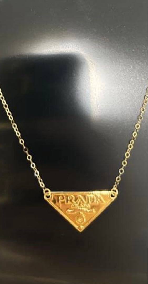 K18(Au750)PRADAネックレス