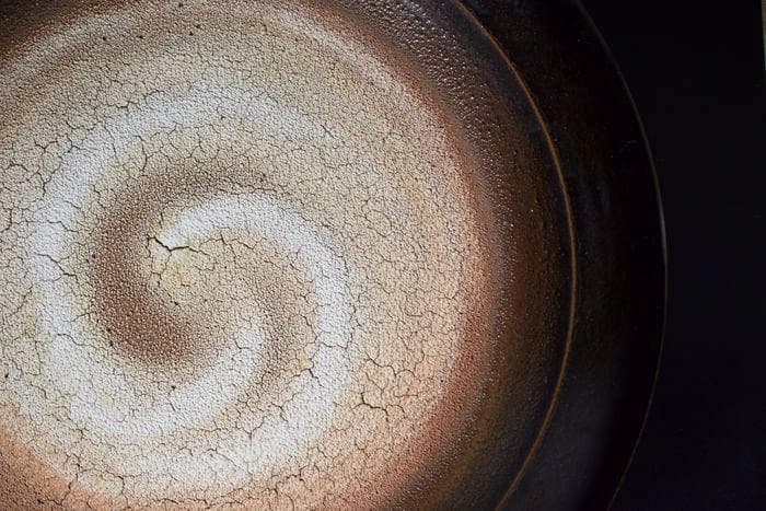 県重要文化財　林 正太郎　特別作品　淡黒　志野焼　大皿　真作保証　径59cm