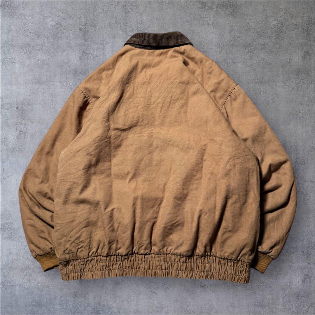 kan2186古着SAFTBAKダック地デトロイトジャケットソリッド中綿