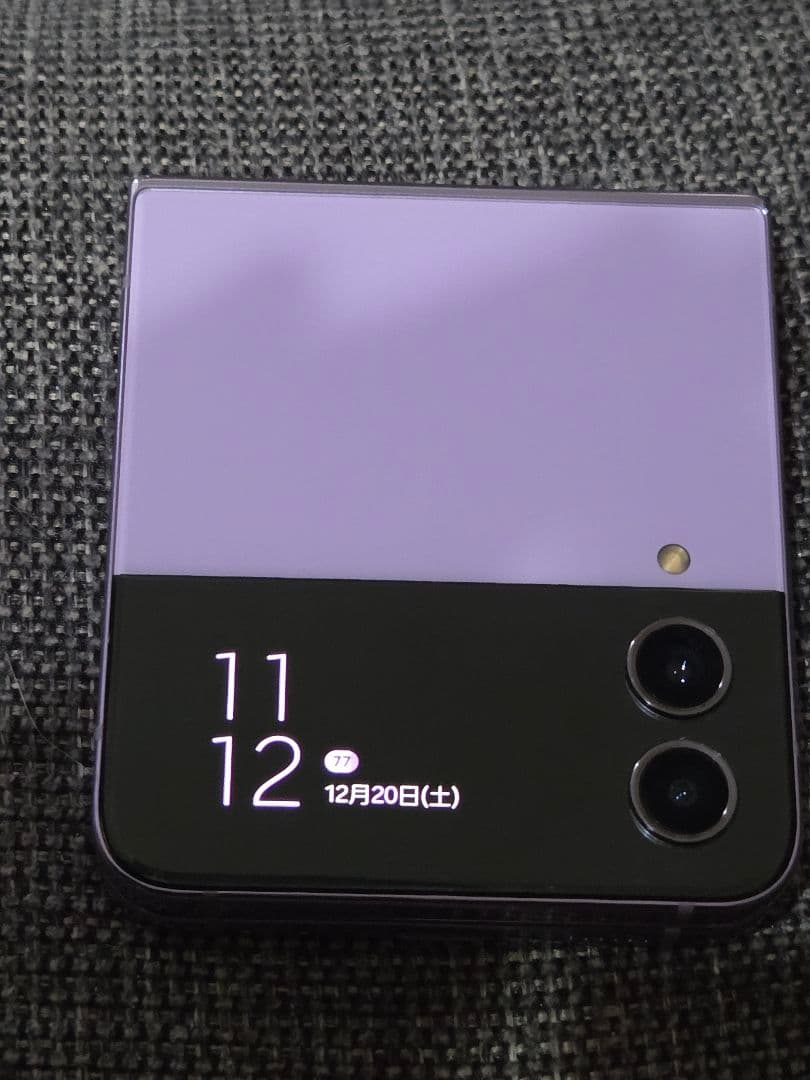 Samsung Galaxy Z Flip 4 パープル 本体 docomo美品