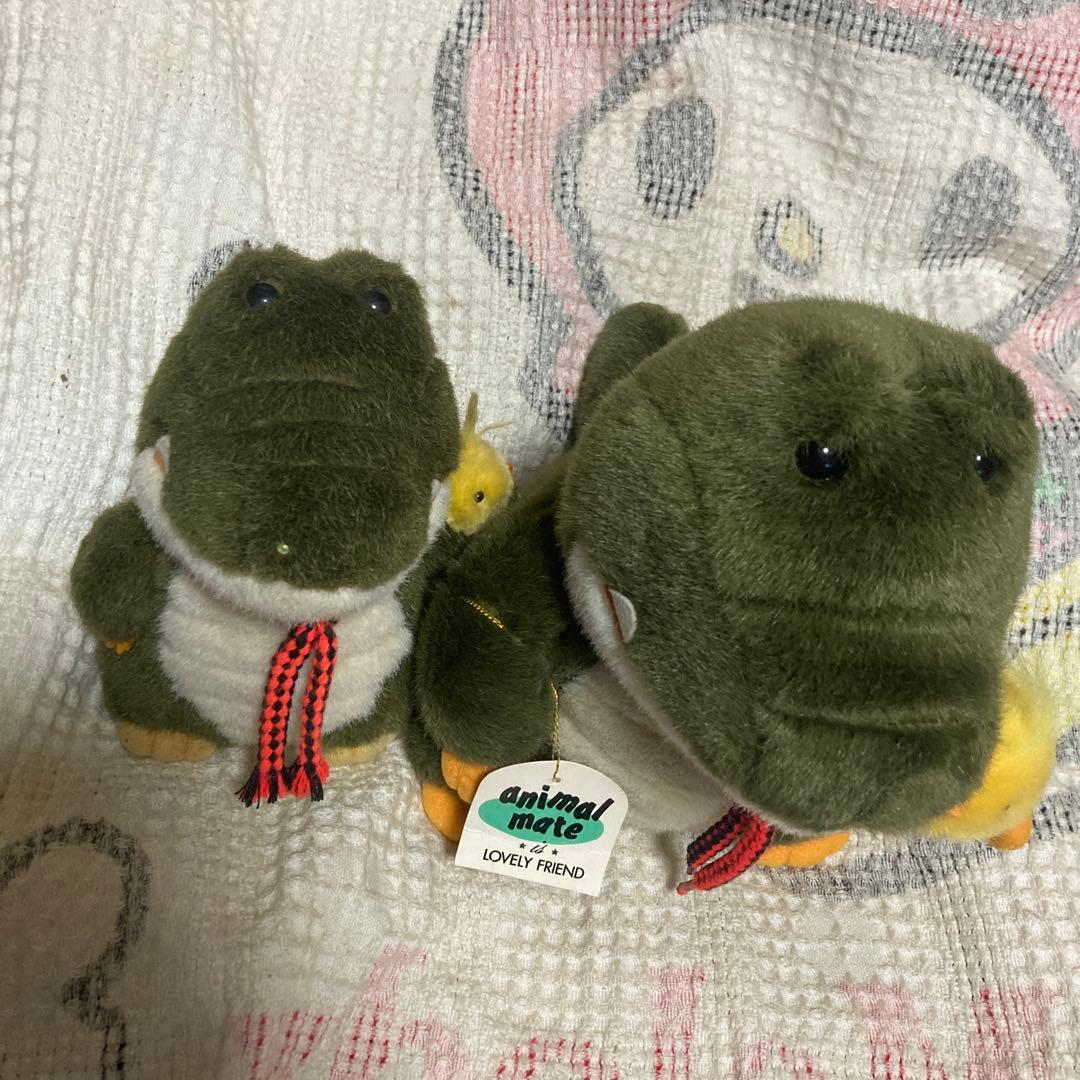 昭和レトロ　ヴィンテージ セキグチ製　こんにちわに　深緑　S&Mサイズ