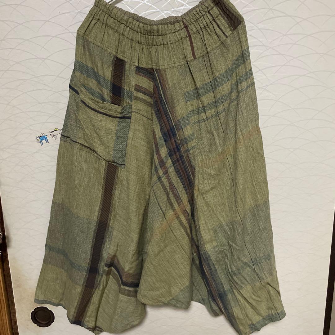 タマキニイメtamaki niime タルンパンツロング