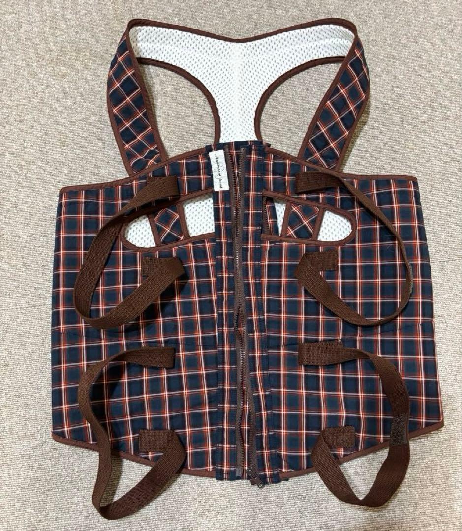 アイアンバロン　着たままねんねのハニカム胴着　紺/LL