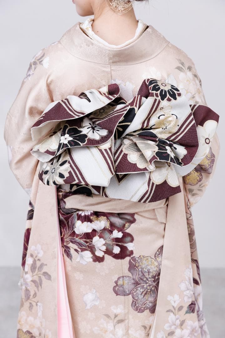 ≪美品≫正絹　振袖９点フルセット【805】【145cm~155cmの方用】