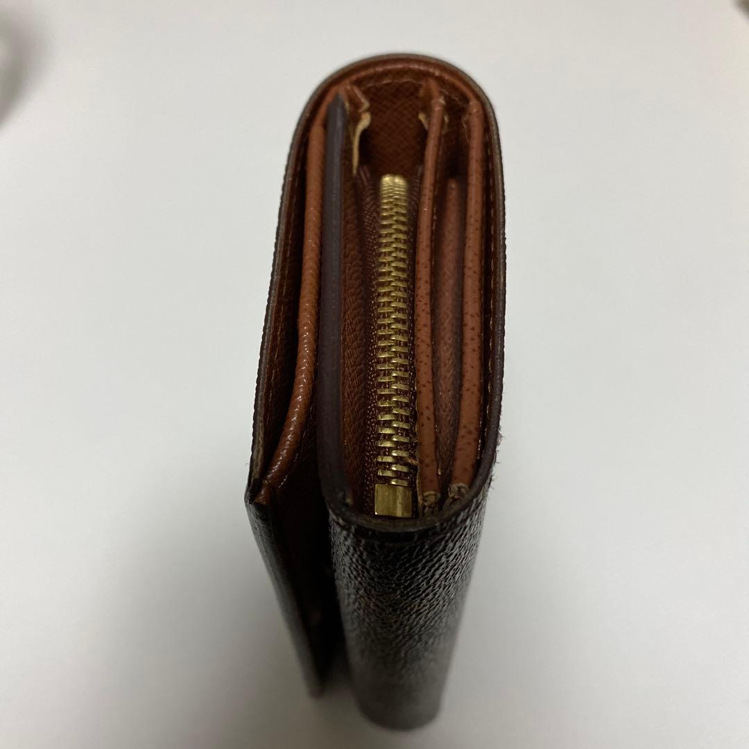 ド*︎様 ルイヴィトン　二つ折り財布　モノグラム　茶