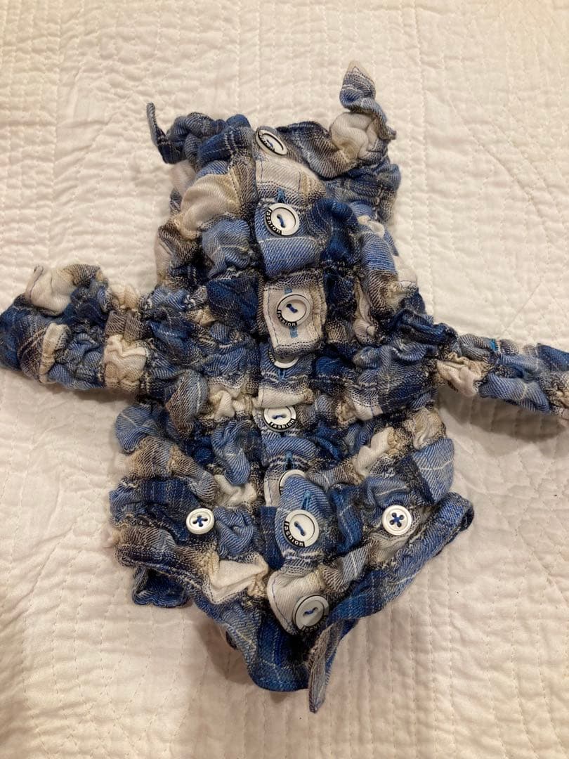 アトリエジジ　シャーリング加工 長袖シャツ