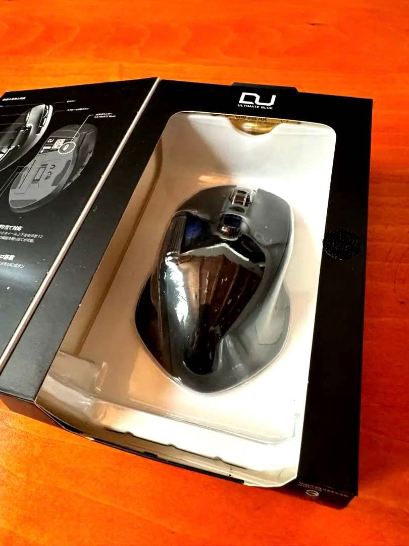 【綺麗！】ELECOM エレコム ULTIMATE BLUE ワイヤレスマウスL