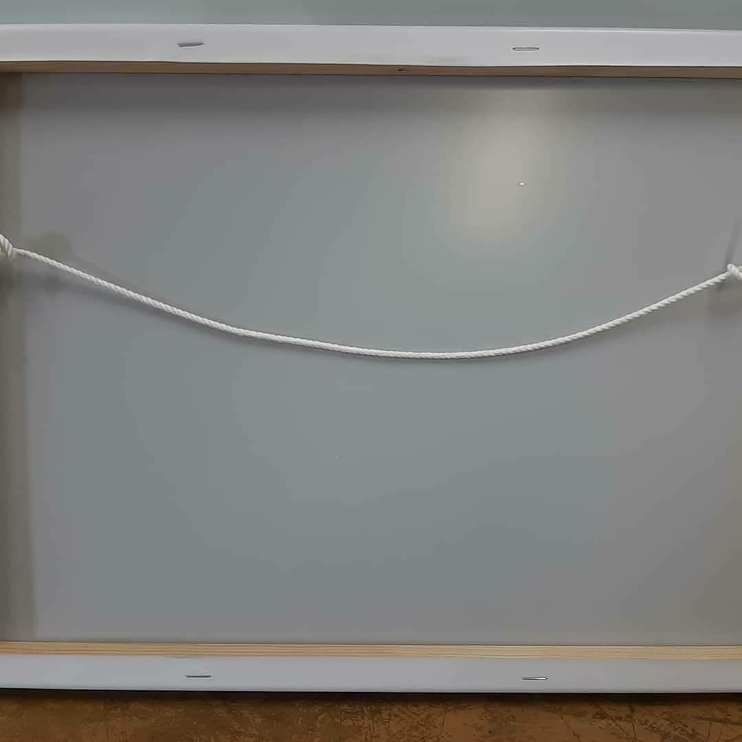 絵画　赤瓦古民家