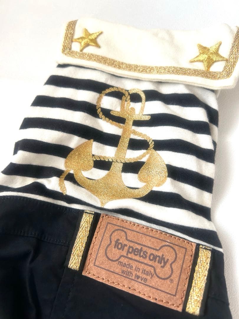 for pets only ☆フォーペッツオンリー ☆ マリン　ロンパース