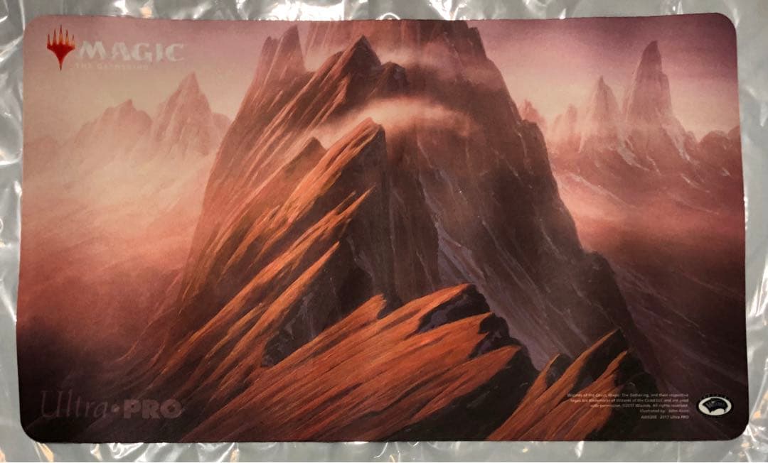 mtg 小型プレイマット 山 unstable UST アンステーブル