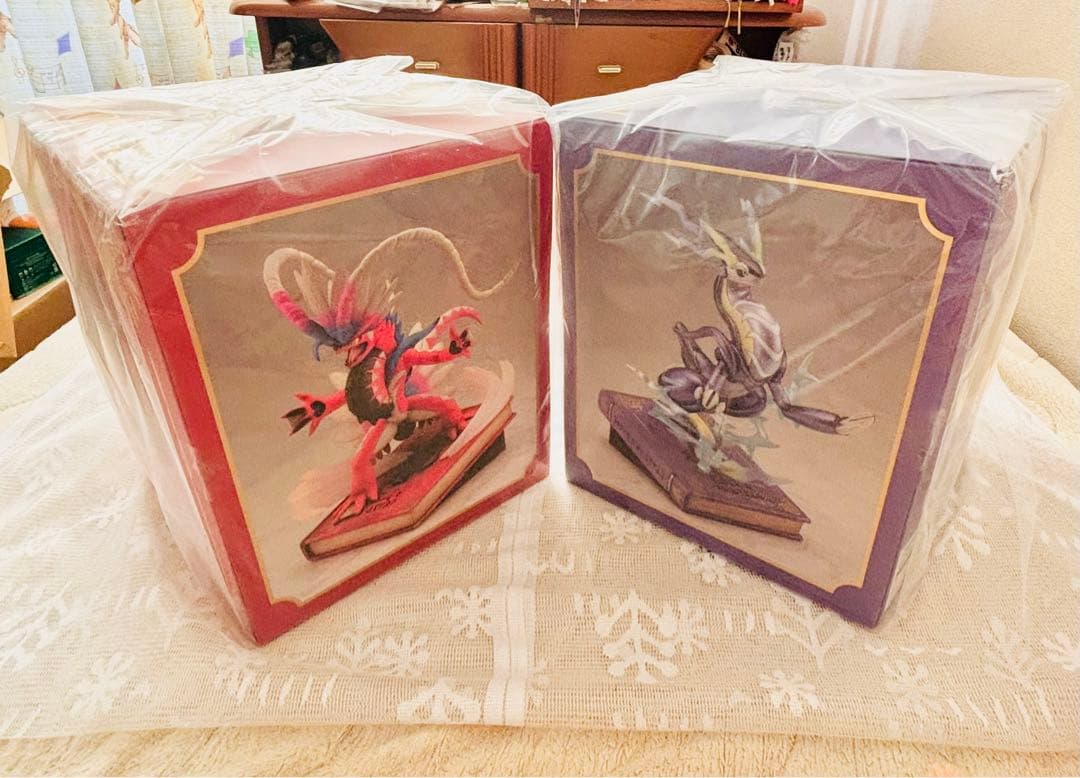 新品 ポケモンセンターオリジナル フィギュア コライドン ミライドン コトブキヤ