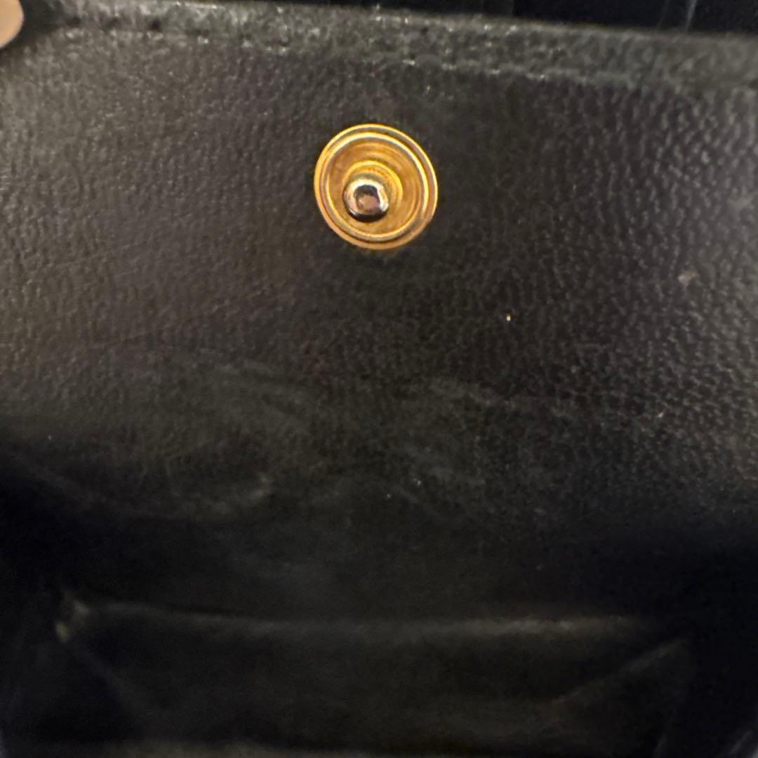 COMME des GARÇONS 二つ折り財布 黒