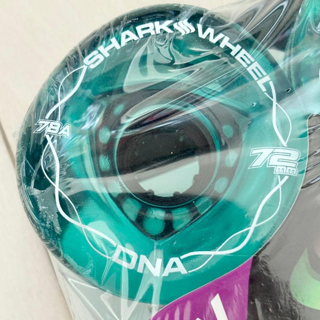 024☆新品 未開封☆ シャークウィール 72mm 78a クリア グリーン