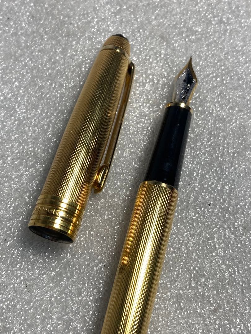 Z）モンブラン 18K 750 万年筆 マイスターシュテュック ゴールドカラー
