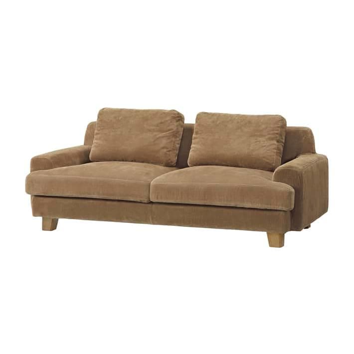 GREIG（グレイグ） カバーリングソファ 3シーター キャメル