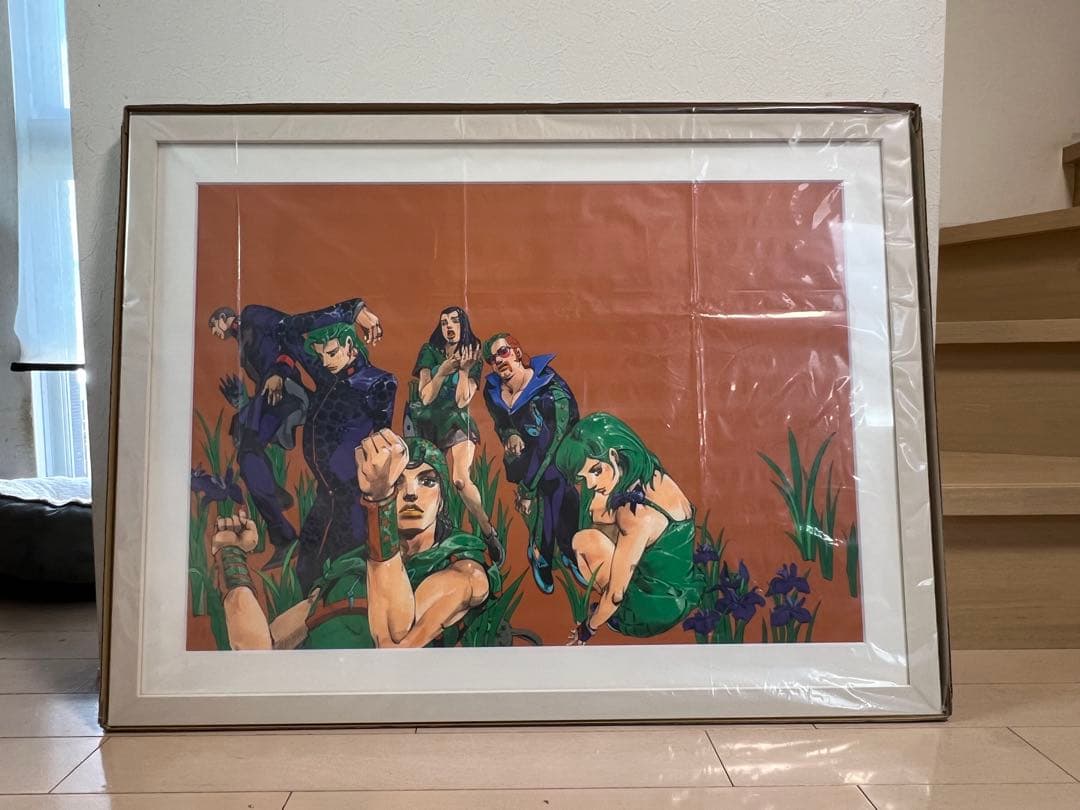 2点セット　ジョジョ 長崎・金沢 キービジュアル 複製原画