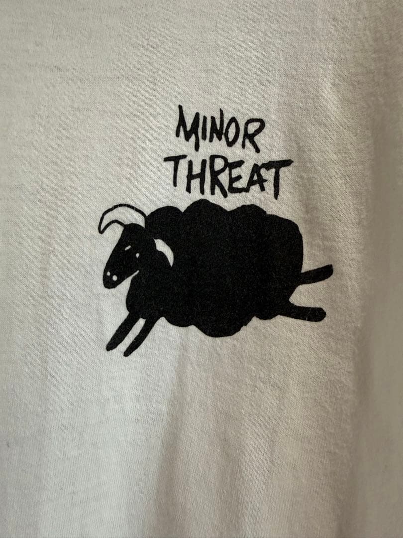 90s Minor Threat ロンT XL ヴィンテージ 野村訓市着