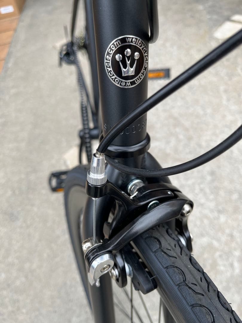 【新車】　クロスバイク　backpacker. マットブラック