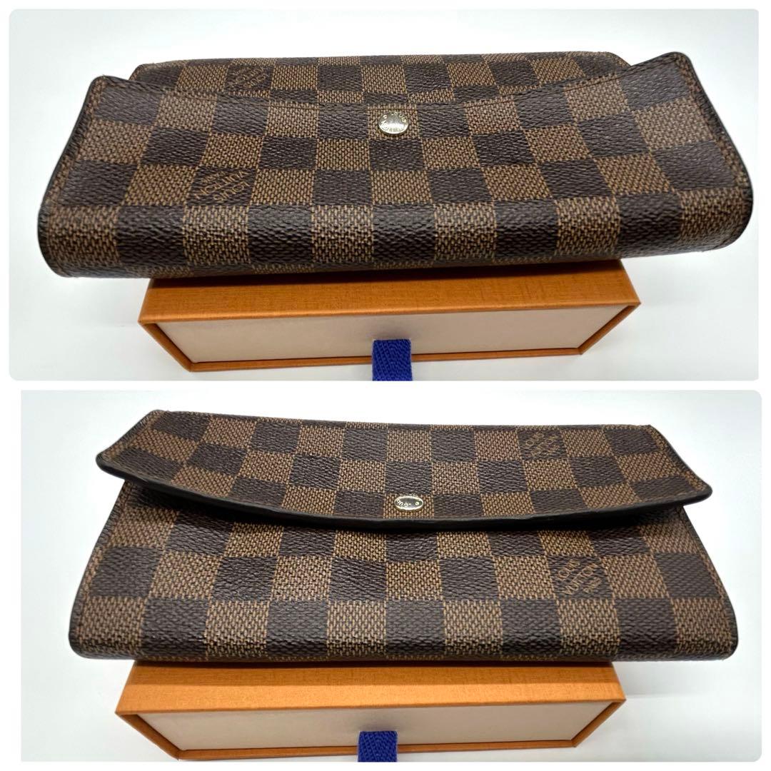 ルイヴィトン ダミエ ポルトフォイユサラ 財布 レディース　カード入れ10枚