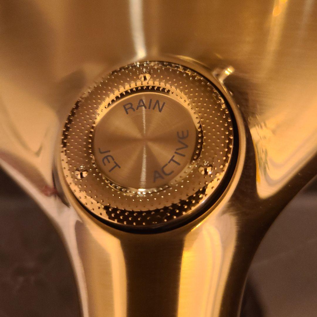 グローエ　ハンドシャワー　スマートアクティブ　130　ゴールド