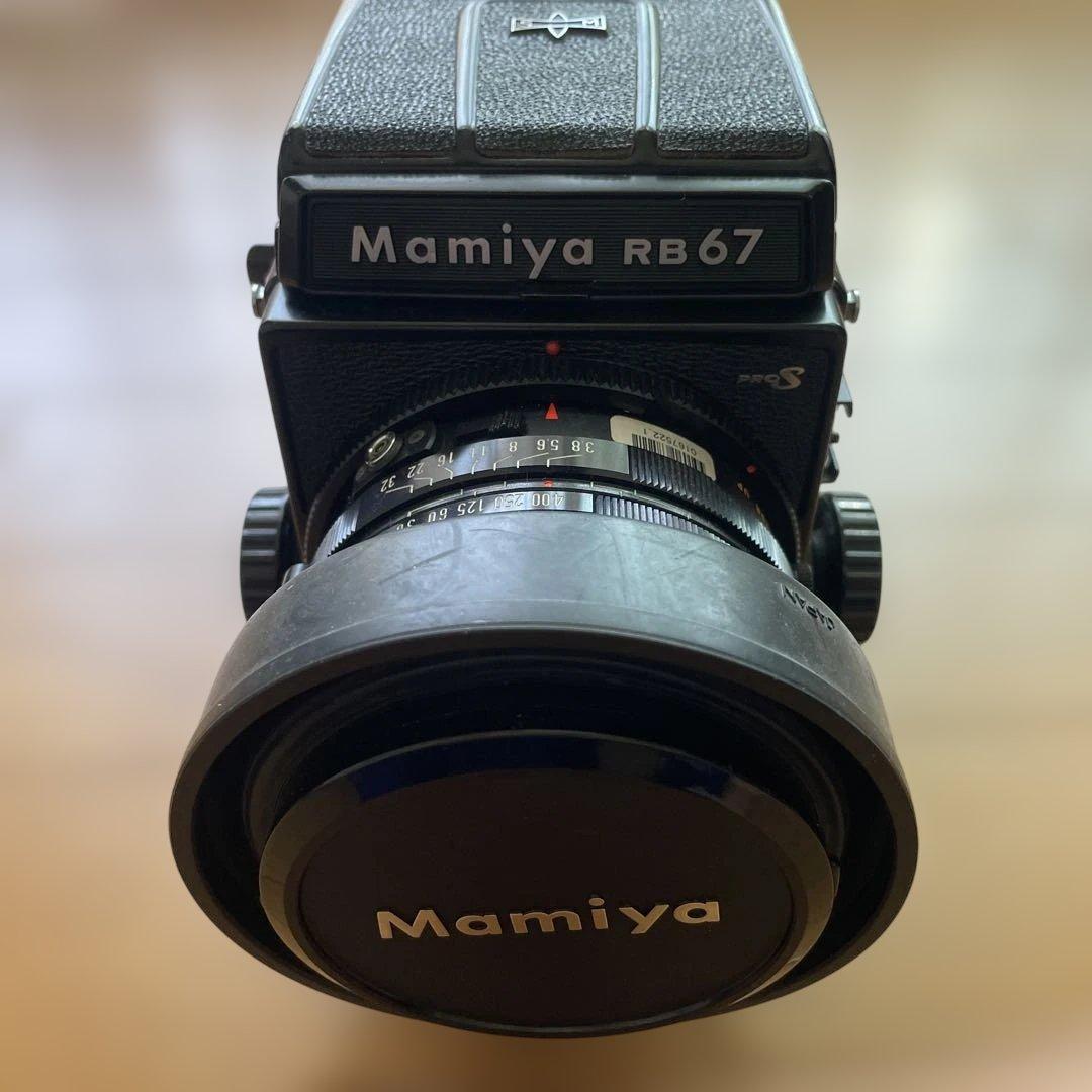フィルムカメラ MAMIYA RB67 Pro-S + SEKOR C 127mm 3.8