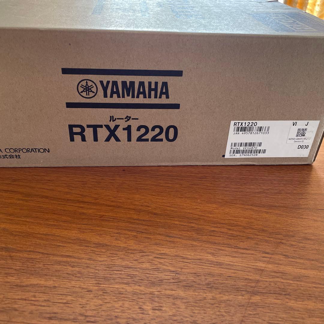 ルーター　RTX1220 新品未使用