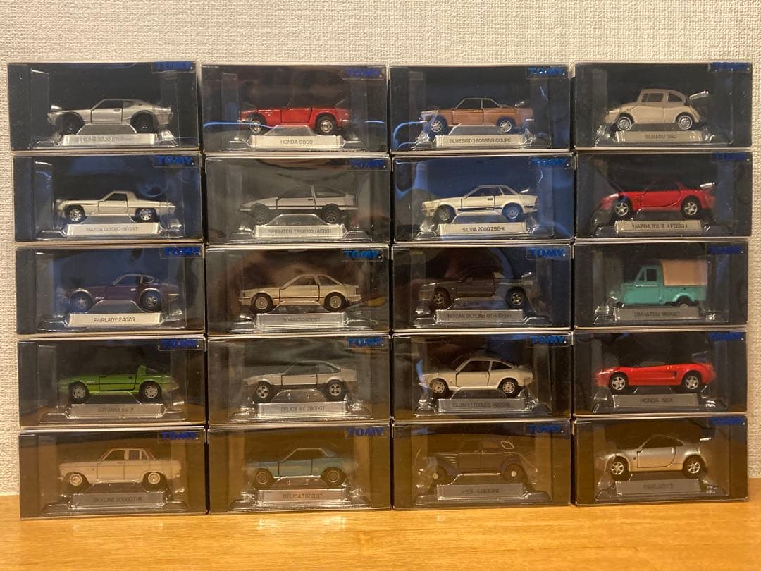 トミカ・リミテッドシリーズ No.001〜No.66(73台)