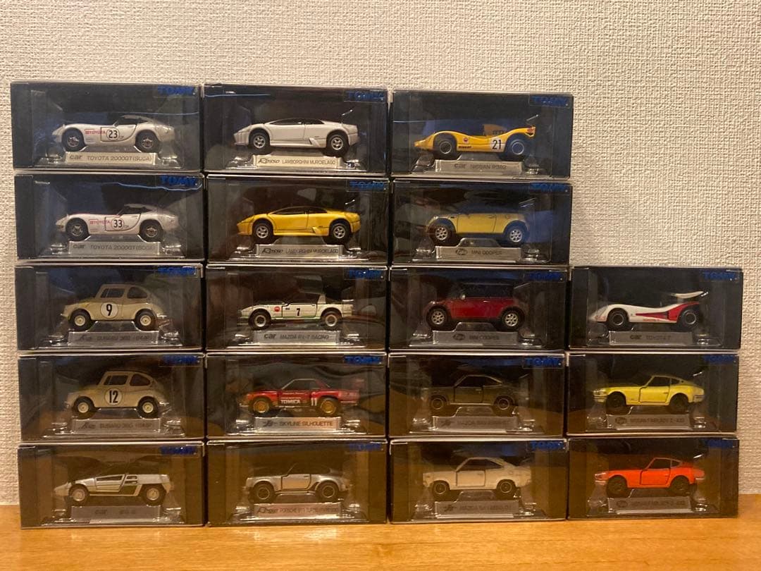 トミカ・リミテッドシリーズ No.001〜No.66(73台)
