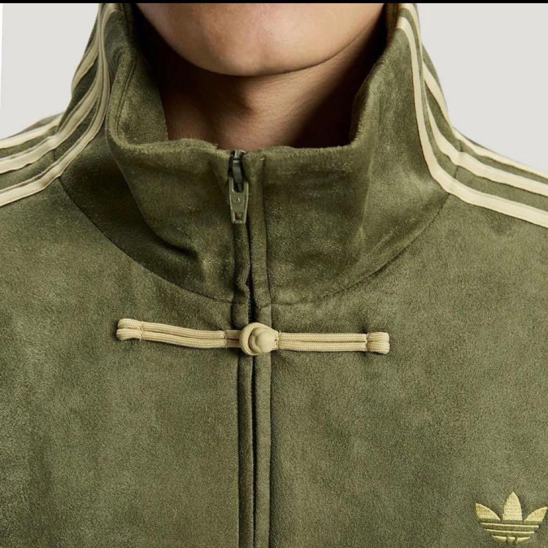 ADIDAS 海外限定　チャイナトラックトップ　Olive