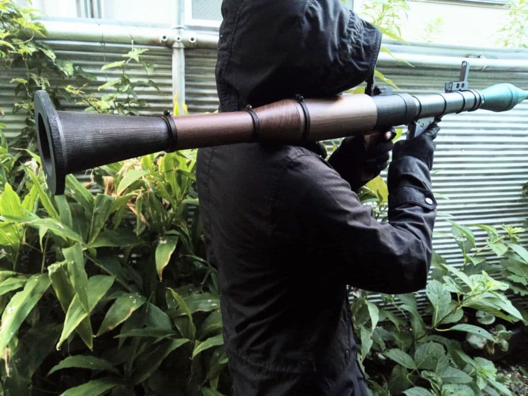 フルスクラッチ RPG-7 ロケットランチャー 3Dプリンター 成形 G