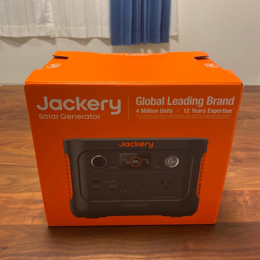 Jackery ポータブル電源 240Wh 200W