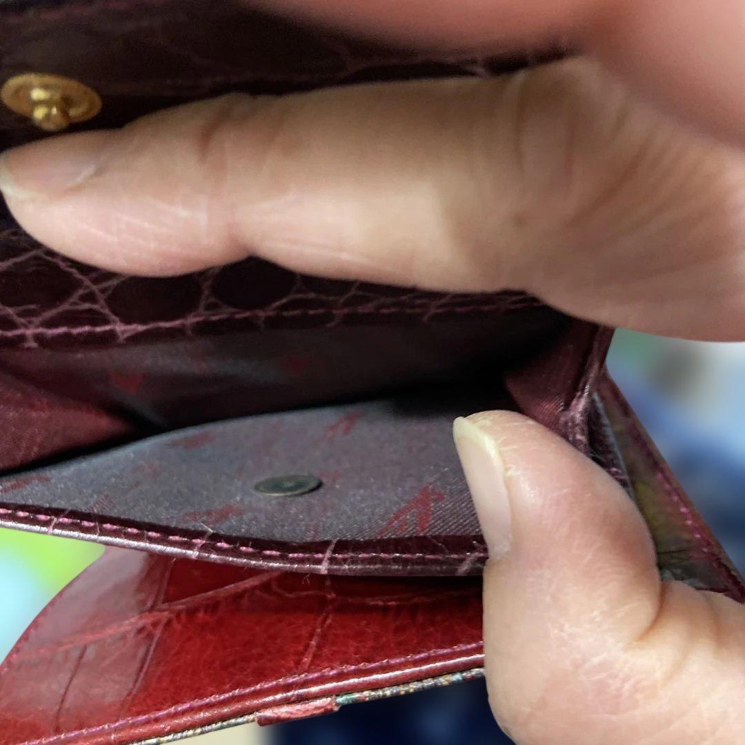 超美品　希少ETRO エトロ ペイズリー柄　三つ折り財布