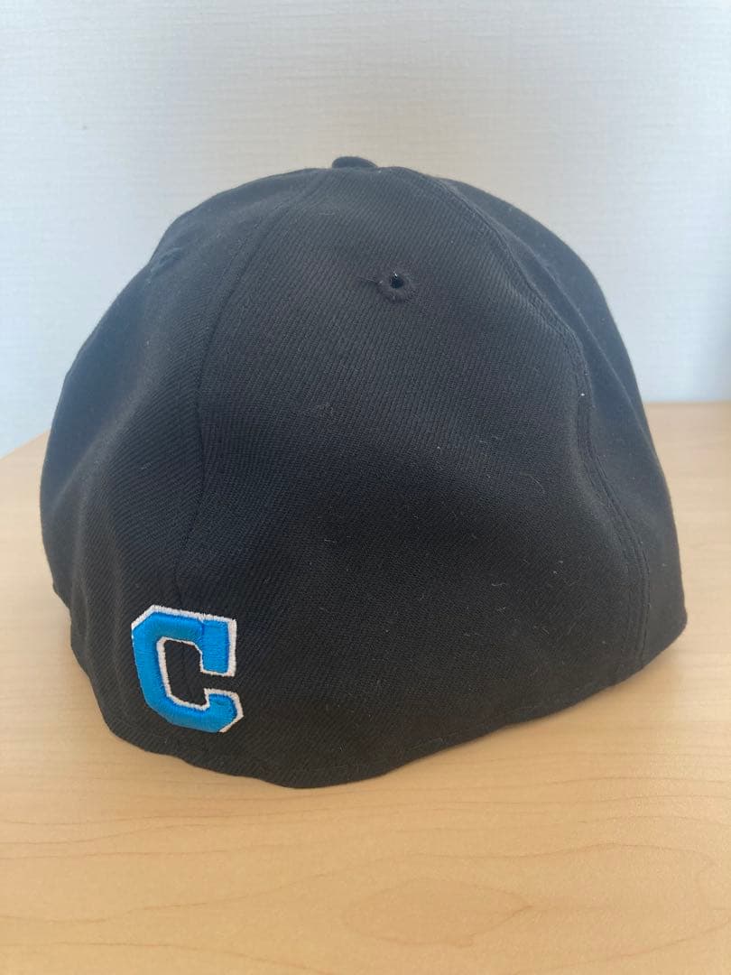 クリーブランドインディアンス　NEW ERA 廃版　別注　ブラック　7 3/8