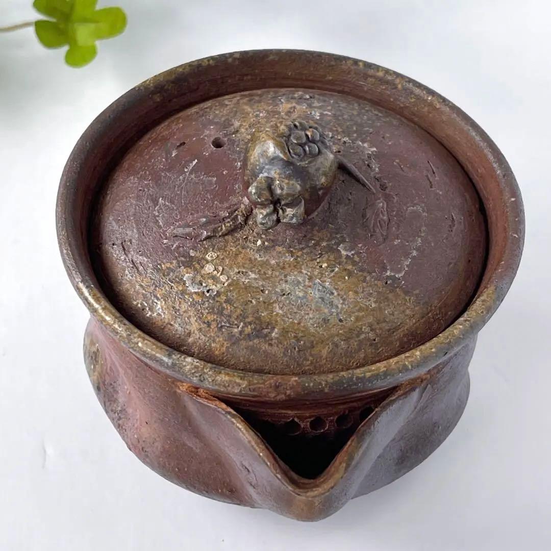 【レア】備前焼　宝瓶✨香山窯　ヴィンテージ品❣️