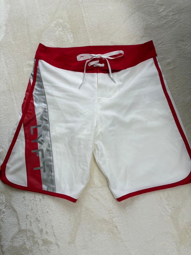 だいきLYFTステージショーツS⭐︎ホワイト/レッド