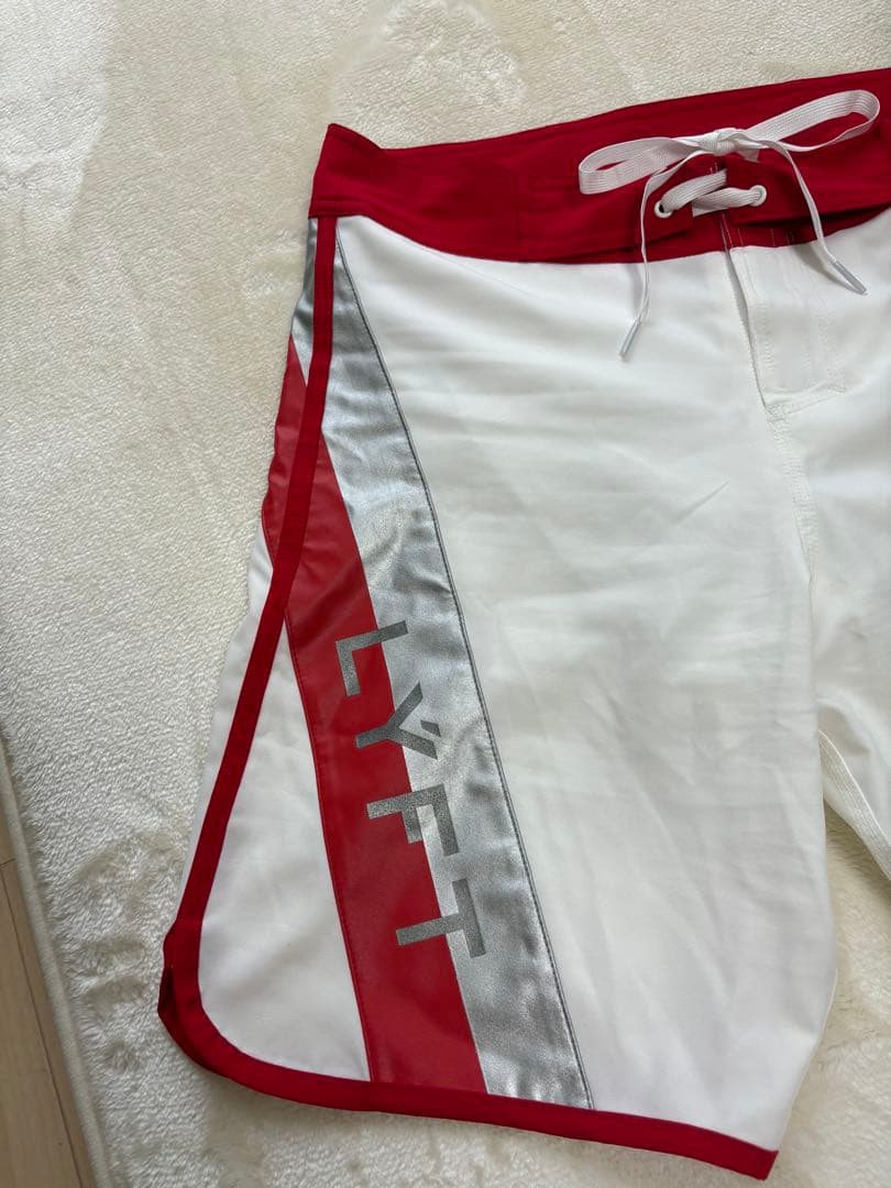 だいきLYFTステージショーツS⭐︎ホワイト/レッド