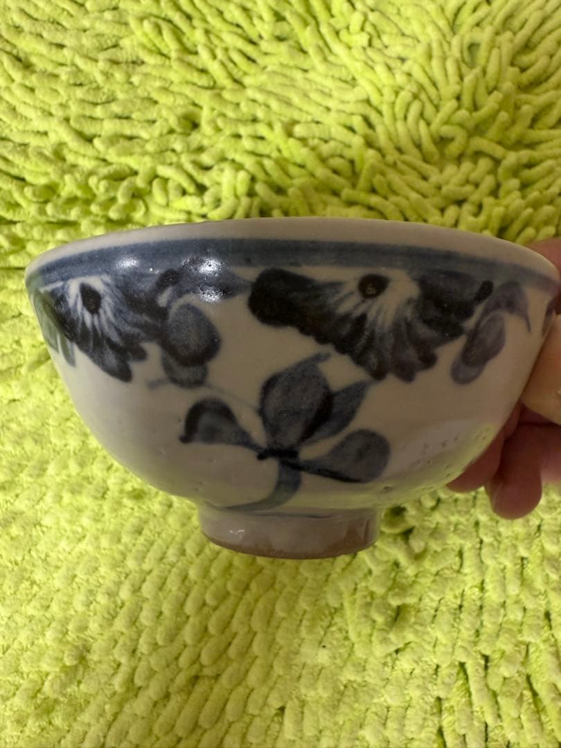 明代　呉須　染付　茶碗　古い茶碗　骨董　中国美術