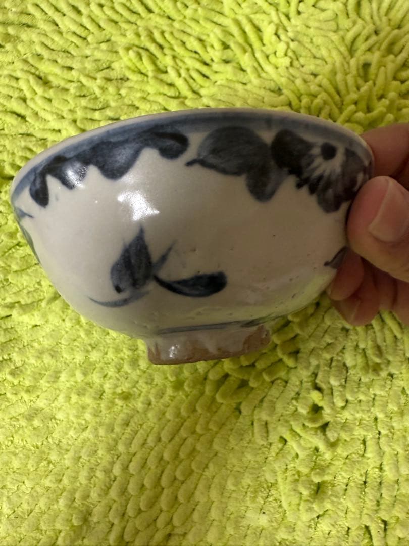 明代　呉須　染付　茶碗　古い茶碗　骨董　中国美術