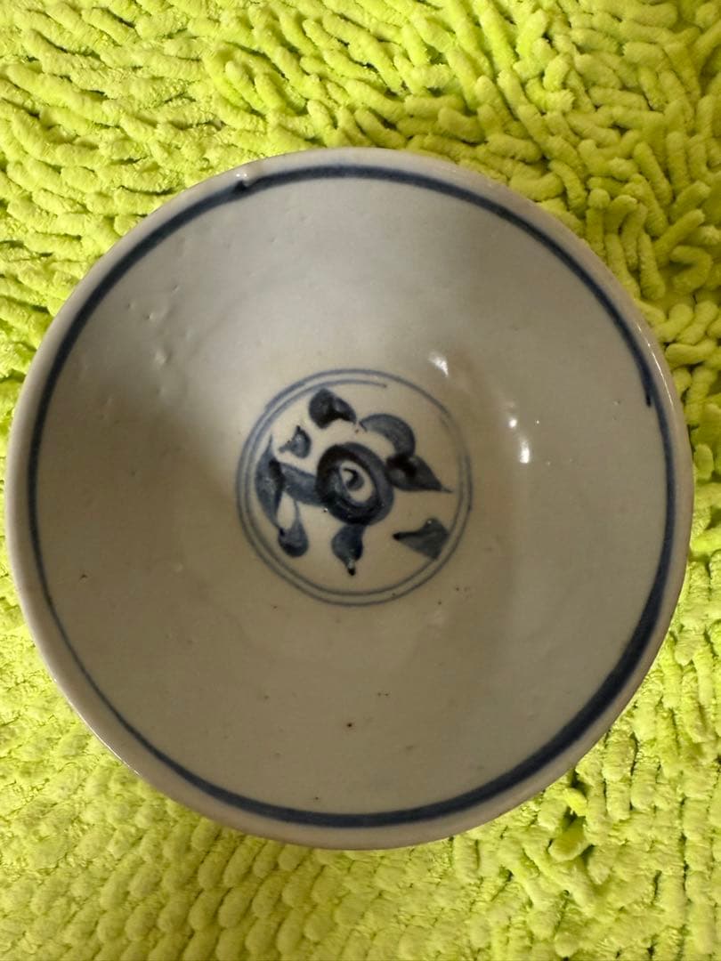 明代　呉須　染付　茶碗　古い茶碗　骨董　中国美術