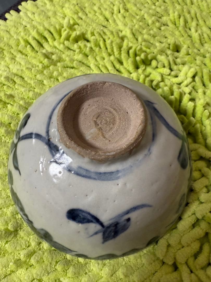 明代　呉須　染付　茶碗　古い茶碗　骨董　中国美術