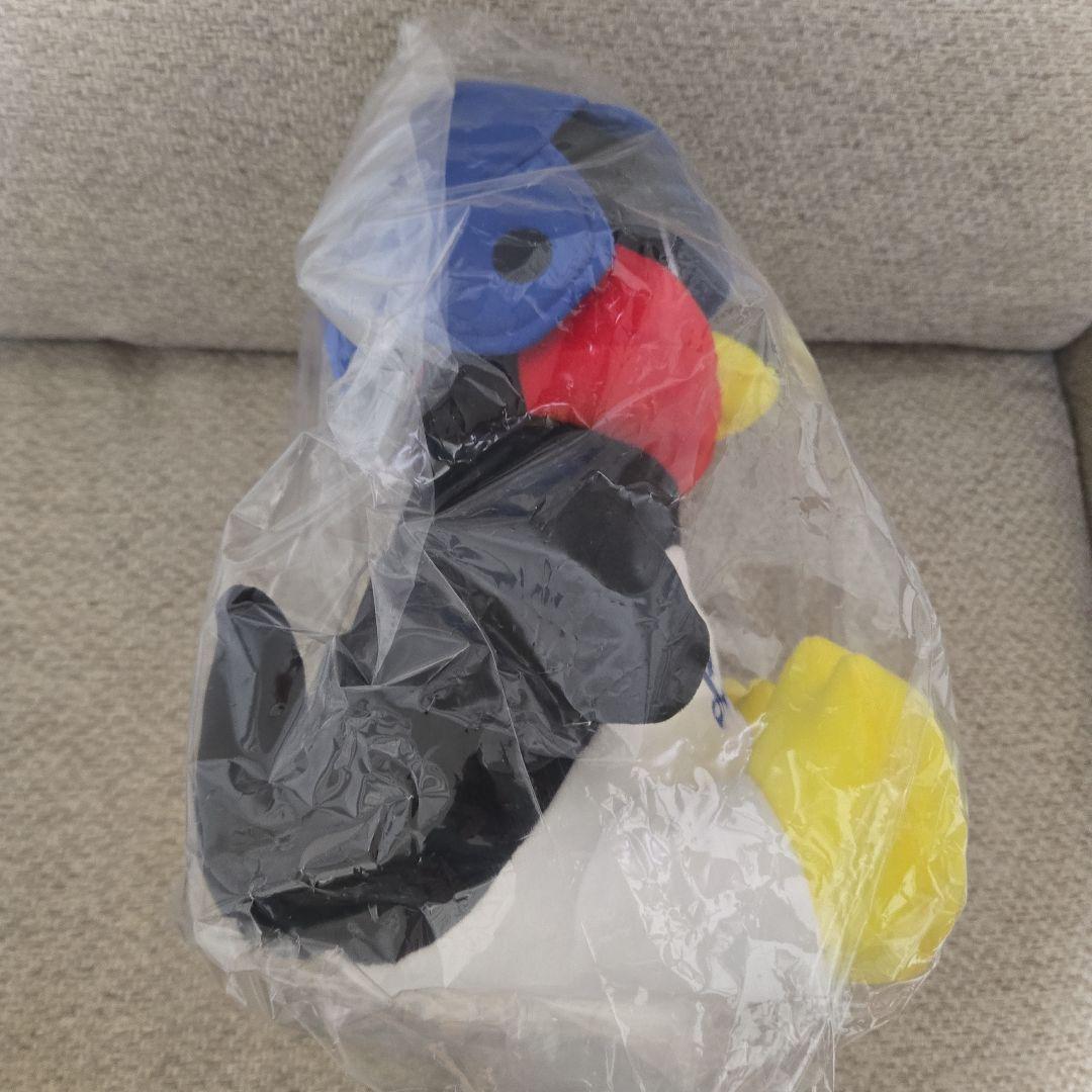 【サイン入り、未開封】つば九郎　お座り　ぬいぐるみ　大