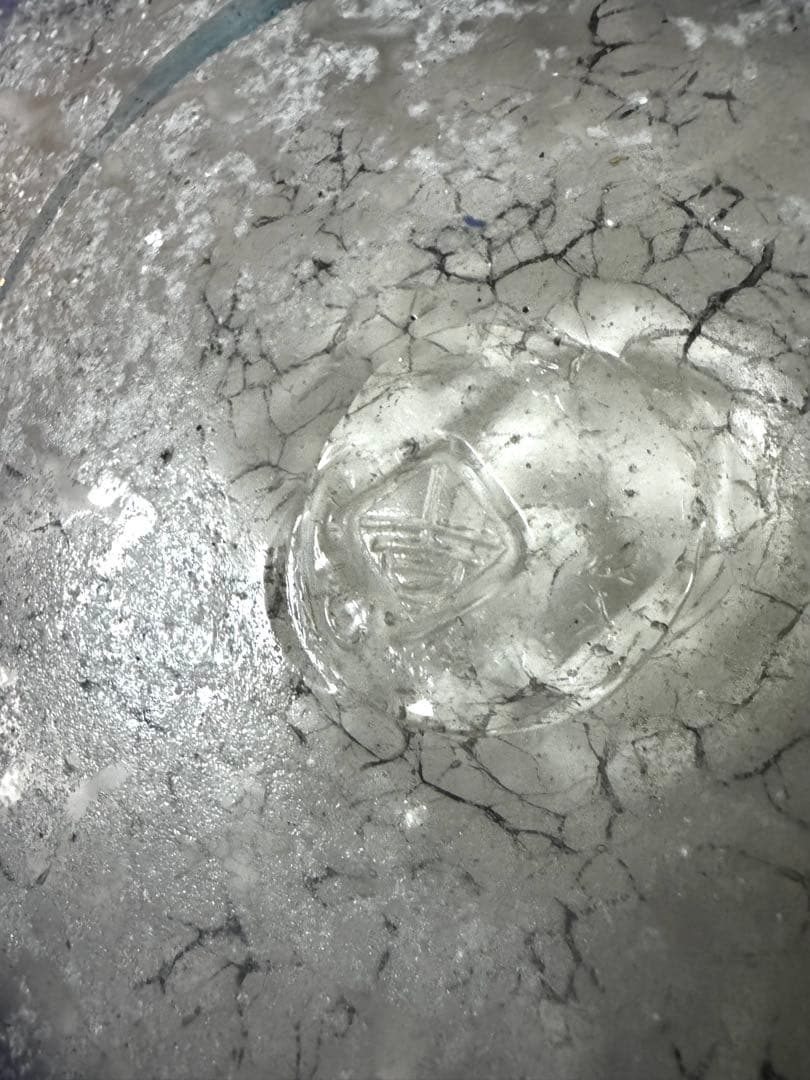 【稲嶺盛吉】琉球ガラス 大判プレート