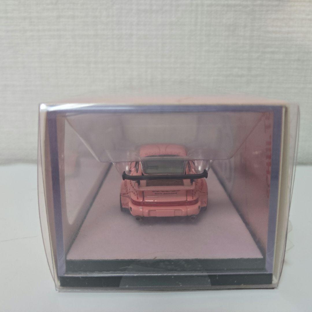 ポルシェ964ピンクピッグRWB 1/64ミニカー
