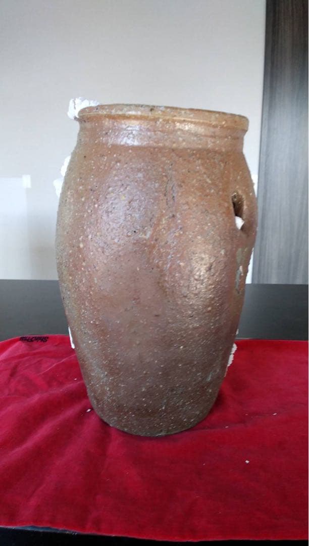 備前焼　海揚り　花入　古道具　古民具　オブジェ　蛸壺